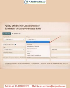Apply online for cancellation or surrender of extra/additional pan Apply online for cancellation or surrender of extraadditional pan