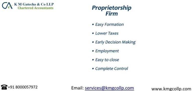 Proprietorship Registration services