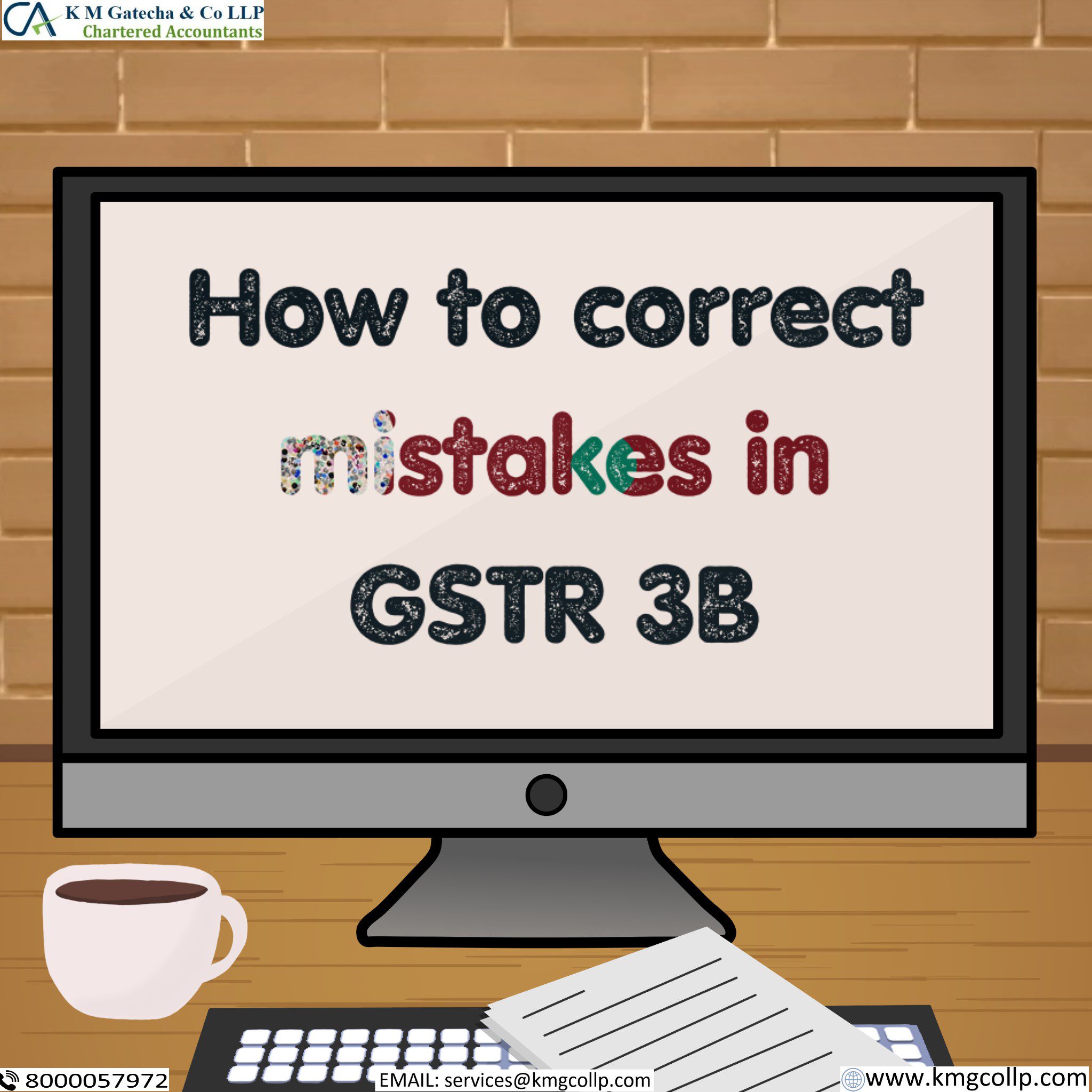 You are currently viewing How to correct mistakes in GSTR 3B