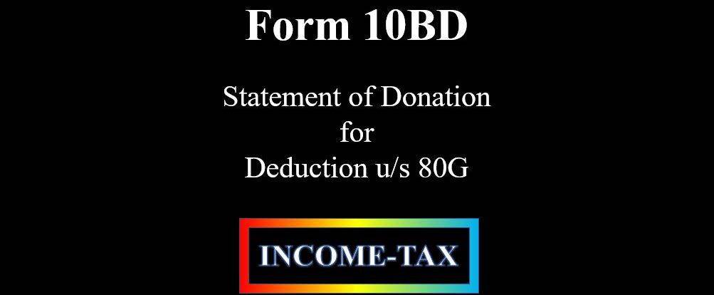 Form 10BD filing services in Ahmedabad