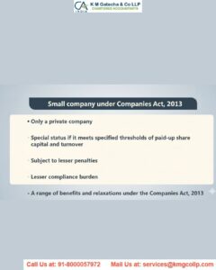 New definition of Small Company under Companies Act, 2013 New definition of Small Company under Companies Act, 2013