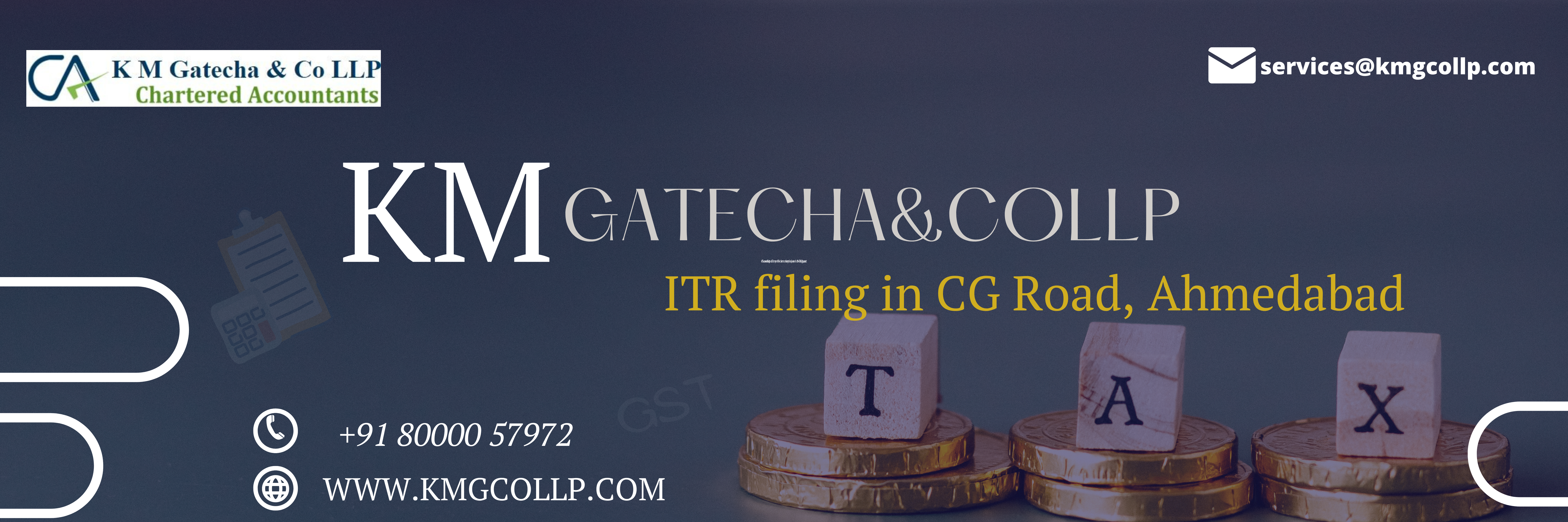 ITR filing in CG Road