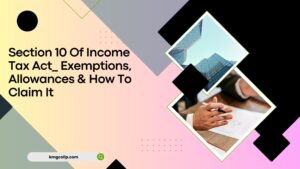 Read more about the article Section 10 Of Income Tax Act_ Exemptions, Allowances & How To Claim It