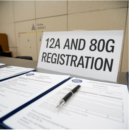 12A and 80G Registration services