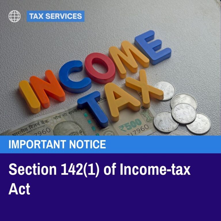 Notice under Section 142(1) of the Income-tax Act