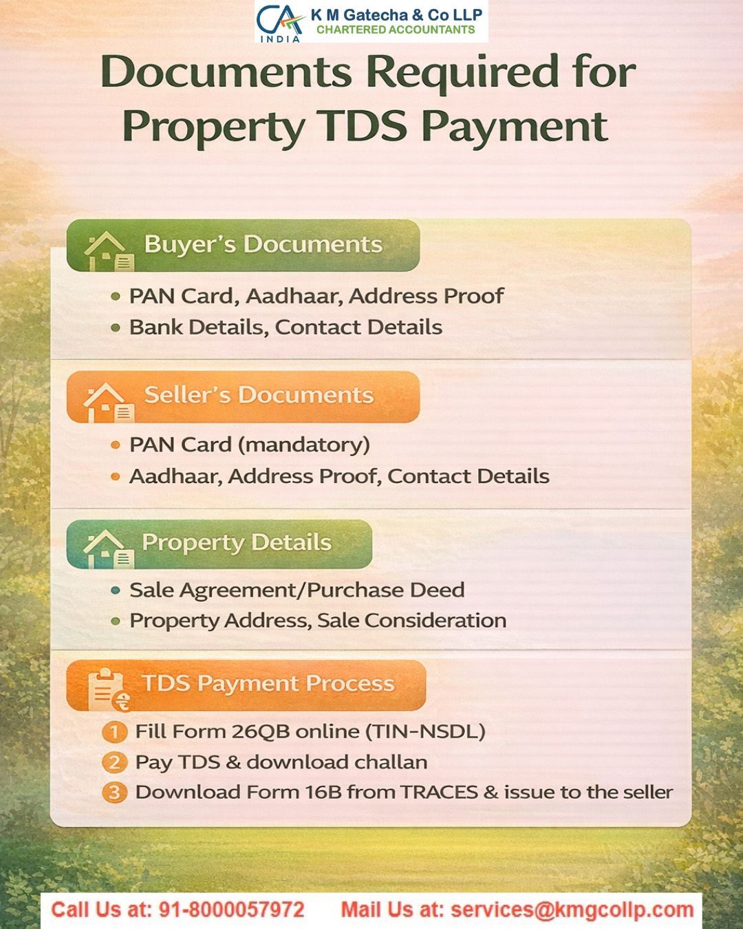How To Download Fill Form 26qb For Tds Payment On Property Transactions
