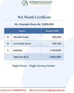 Net Worth Certificate for Visa Net Worth Certificate for Visa (8)