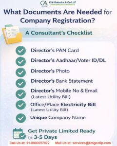 What Documents Are Needed for Company Registration? A Consultant’s Checklist What Documents Are Needed for Company Registration A Consultant’s Checklist