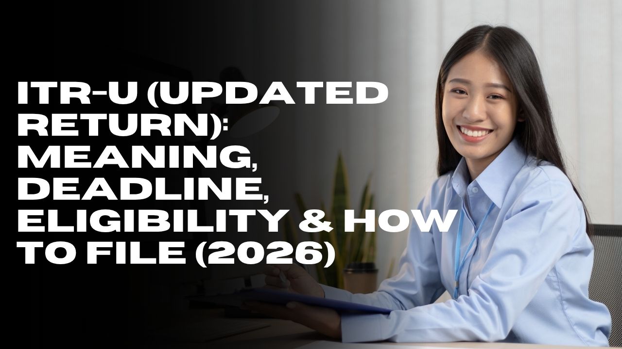You are currently viewing ITR-U (Updated Return): Meaning, Deadline, Eligibility & How to File (2026)