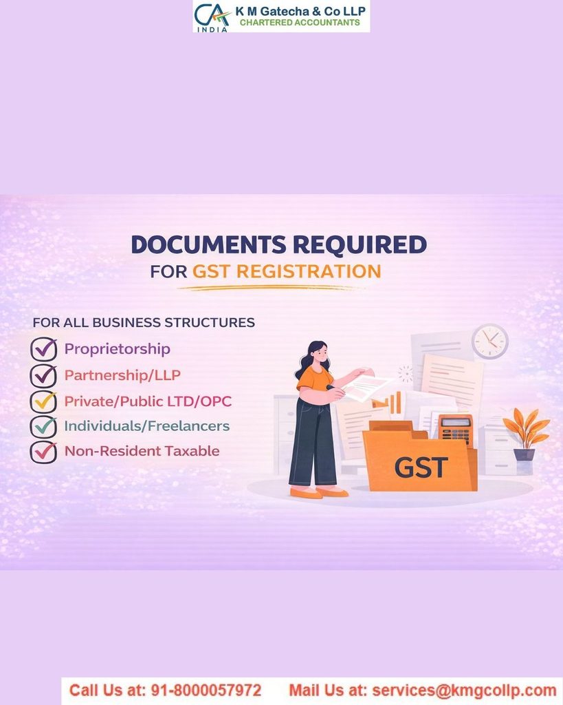 GST Registration in India – Documents Required GST Registration in India – Documents Required