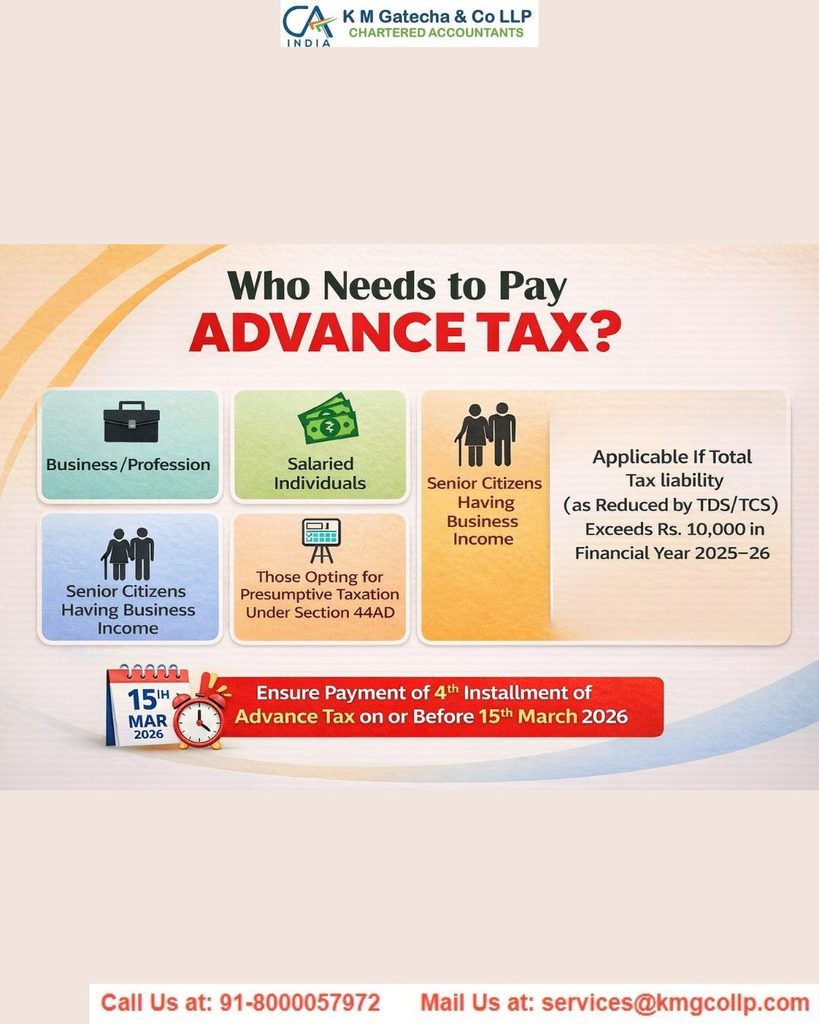 Advance Tax Payment: Due Dates, Applicability, and Overview Advance Tax Payment: Due Dates, Applicability, and Overview